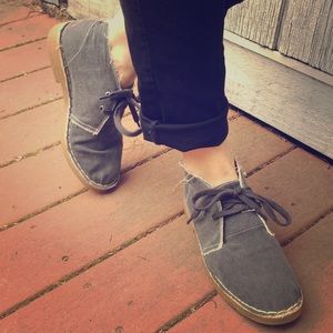 Levi’s Grey Denim Shoes